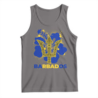 Proud Barbados Bajan Barbadian Flag Roots Tank Top