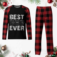 Guitar Father Plaid Pajama Set Funny Best Dad Ever D A D Chord Gifts Guitarist Papa