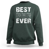 Guitar Father Sweatshirt Funny Best Dad Ever D A D Chord Gifts Guitarist Papa
