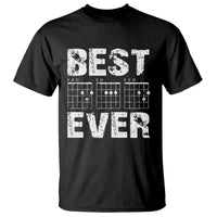 Guitar Father T Shirt Funny Best Dad Ever D A D Chord Gifts Guitarist Papa
