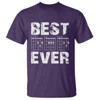 Guitar Father T Shirt Funny Best Dad Ever D A D Chord Gifts Guitarist Papa
