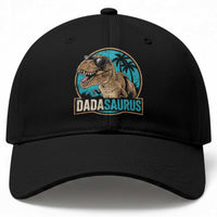 Dinosuar Dad Baseball Cap Funny Dadasaurus Fathers Day Family Matching