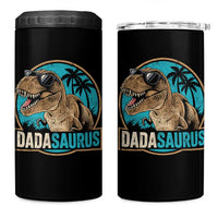 Dinosuar Dad 4 in 1 Can Cooler Tumbler Funny Dadasaurus Fathers Day Family Matching