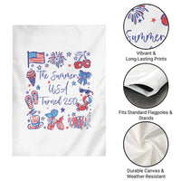 The Summer USA Turned 250 1776 2026 4th of July Garden Flag