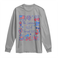 The Summer USA Turned 250 1776 2026 4th of July Long Sleeve Shirt