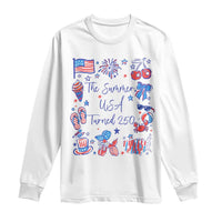 The Summer USA Turned 250 1776 2026 4th of July Long Sleeve Shirt