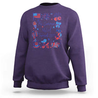 The Summer USA Turned 250 1776 2026 4th of July Sweatshirt
