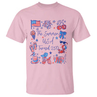 The Summer USA Turned 250 1776 2026 4th of July T Shirt