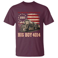 Train USA 250th Anniversary T Shirt American Iron Legacy Steam Locomotive Railroad Train Engine