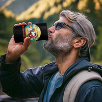 Funny Christmas In July 4 in 1 Can Cooler Tumbler No Cookies Just Beer Santa Summer Season Eagle Float - Wonder Print Shop