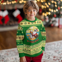 Funny Xmas In July Ugly Christmas Sweater No Cookies Just Beer Santa Summer Season Eagle Float - Wonder Print Shop