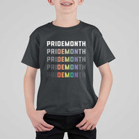 LGBT Pride Month T Shirt For Kid LGBT Supporter - Wonder Print Shop