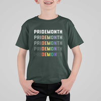 LGBT Pride Month T Shirt For Kid LGBT Supporter - Wonder Print Shop