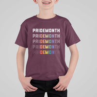 LGBT Pride Month T Shirt For Kid LGBT Supporter - Wonder Print Shop
