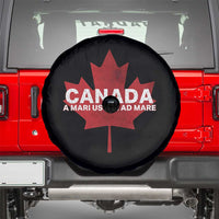 Funny Canada A Mari Usque Ad Mare Spare Tire Cover Canadian Flag Patriotic - Wonder Print Shop