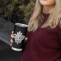 Funny Proud Canadian Canada Day 1867 Tumbler Cup Vintage Maple Leaf - Wonder Print Shop