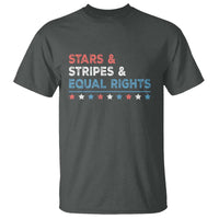 Stars Stripes And Equal Rights T Shirt 4th Of July Women's Rights - Wonder Print Shop