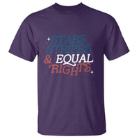 Stars Stripes And Equal Rights T Shirt 4th Of July Liberal American - Wonder Print Shop