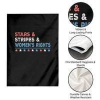 Stars Stripes And Women's Rights Garden Flag 4th Of July Equal Rights - Wonder Print Shop