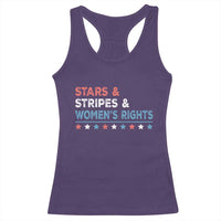 Stars Stripes And Women's Rights Racerback Tank Top 4th Of July Equal Rights - Wonder Print Shop