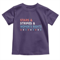 Stars Stripes And Women's Rights Toddler T Shirt 4th Of July Equal Rights - Wonder Print Shop