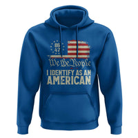 Funny 8647 I Identify As An American Hoodie American Flag - Wonder Print Shop