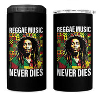 Legend Bob 4 in 1 Can Cooler Tumbler Reggae Music Never Dies Rasta - Wonder Print Shop