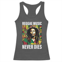 Legend Bob Racerback Tank Top Reggae Music Never Dies Rasta - Wonder Print Shop