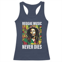Legend Bob Racerback Tank Top Reggae Music Never Dies Rasta - Wonder Print Shop