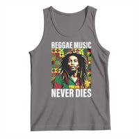 Legend Bob Tank Top Reggae Music Never Dies Rasta - Wonder Print Shop
