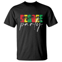Reggae Party T Shirt Rastafari Jamaican Palm Tree Music - Wonder Print Shop