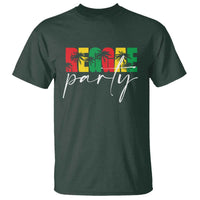 Reggae Party T Shirt Rastafari Jamaican Palm Tree Music - Wonder Print Shop