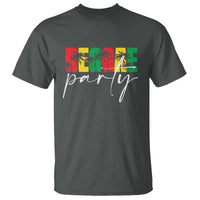 Reggae Party T Shirt Rastafari Jamaican Palm Tree Music - Wonder Print Shop