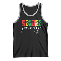 Reggae Party Tank Top Rastafari Jamaican Palm Tree Music - Wonder Print Shop