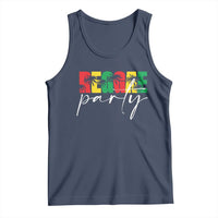 Reggae Party Tank Top Rastafari Jamaican Palm Tree Music - Wonder Print Shop