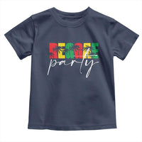 Reggae Party Toddler T Shirt Rastafari Jamaican Palm Tree Music - Wonder Print Shop