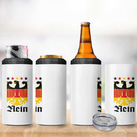 Funny German Eagle 4 in 1 Can Cooler Tumbler Vintage Nein No Germany Souvenir Oktoberfest - Wonder Print Shop