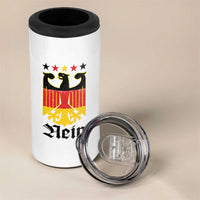 Funny German Eagle 4 in 1 Can Cooler Tumbler Vintage Nein No Germany Souvenir Oktoberfest - Wonder Print Shop