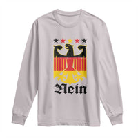 Funny German Eagle Long Sleeve Shirt Vintage Nein No Germany Souvenir Oktoberfest - Wonder Print Shop