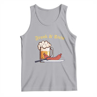 Funny Frank & Stein Tank Top German Beer Drinking Oktoberfest Sausage - Wonder Print Shop