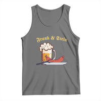 Funny Frank & Stein Tank Top German Beer Drinking Oktoberfest Sausage - Wonder Print Shop