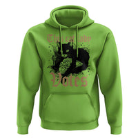 This Cat Lady Votes Hoodie Black Cat For Harris This Cat Lady Votes Vintage Roses - Wonder Print Shop