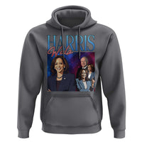 Harris Walz Supporter Hoodie Presidential Election Pearls US Flag - Wonder Print Shop