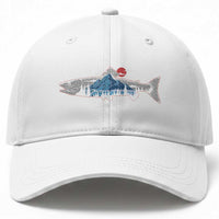 Trout Fly Fish Nature Montane Forest Fishing Camping Baseball Cap