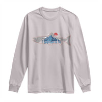 Trout Fly Fish Nature Montane Forest Fishing Camping Long Sleeve Shirt - Wonder Print Shop