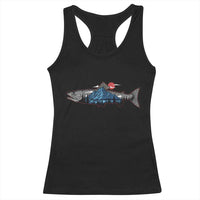 Trout Fly Fish Nature Montane Forest Fishing Camping Racerback Tank Top - Wonder Print Shop