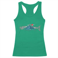 Trout Fly Fish Nature Montane Forest Fishing Camping Racerback Tank Top - Wonder Print Shop