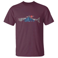 Trout Fly Fish Nature Montane Forest Fishing Camping T Shirt - Wonder Print Shop