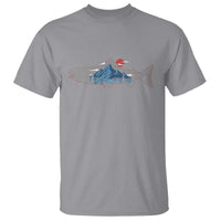 Trout Fly Fish Nature Montane Forest Fishing Camping T Shirt - Wonder Print Shop