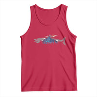 Trout Fly Fish Nature Montane Forest Fishing Camping Tank Top - Wonder Print Shop